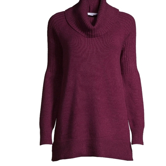 Women's Cowl Neck Sweater - Picture 10 of 10